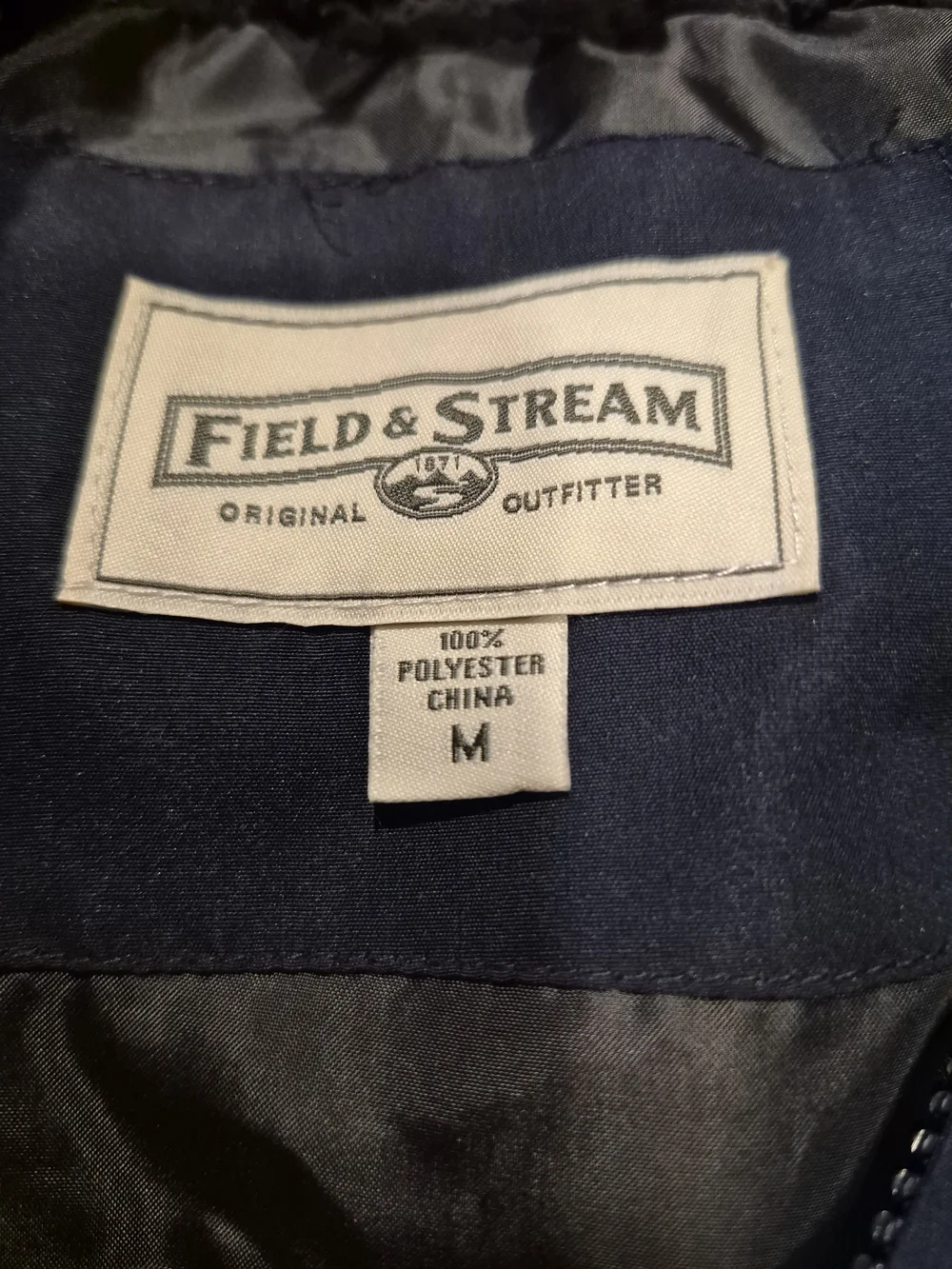 Field & Stream Navy Quilted Insulated Vest